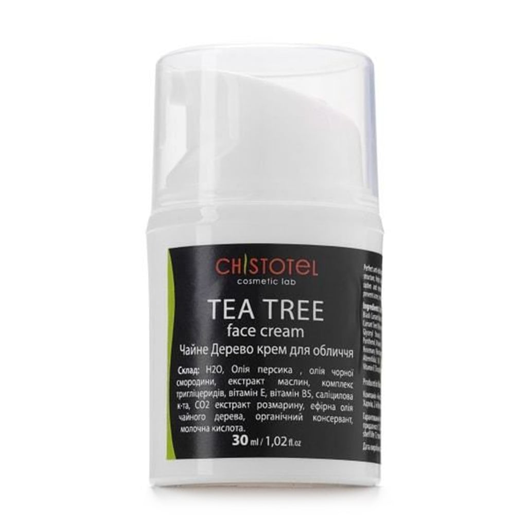 Крем для обличчя Chystotil Tea Tree Face Cream, 30 мл